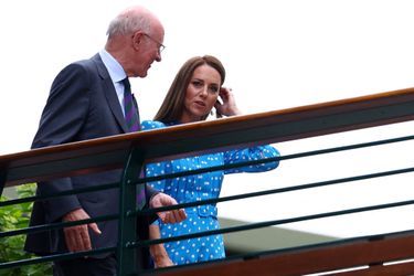 Kate Middleton au tournoi de Wimbledon à Londres, le 5 juillet 2022