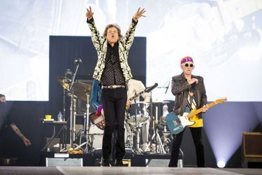 Les Rolling Stones à Hyde Park, à Londres, le 25 juin. 