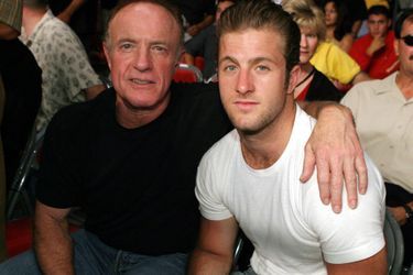 James Caan et son fils Scott Caan en 2003.