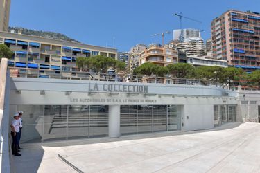 Le nouveau lieu d'exposition de la Collection de Voitures du Prince de Monaco à Monaco, le 7 juillet 2022