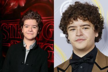 Gaten Matarazzo (Dustin) avait 13 ans lors du tournage de la première saison de «Stranger Things».Né en 2002, il va fêter ses 20 ans en septembre 2022.(À gauche : à Los Angeles, en janvier 2017, à droite : au Tony Awards à New York en juin 2022)