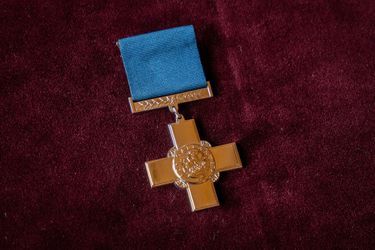 La George Cross, photographiée à Windsor le 12 juillet 2022