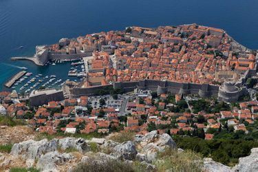 En balade à Dubrovnik. 