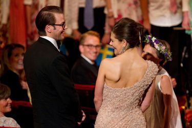 La princesse Victoria de Suède et Daniel Westling, le 18 juin 2010, veille de leur mariage