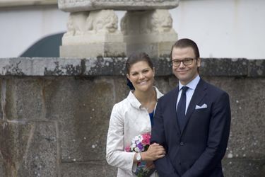 La princesse Victoria de Suède et le prince Daniel, le 21 août 2010