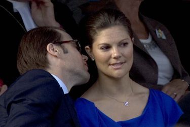 La princesse Victoria de Suède et le prince Daniel, le 21 août 2010
