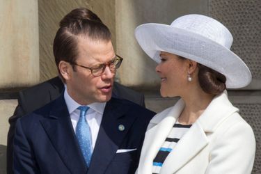 La princesse Victoria de Suède et le prince Daniel, le 30 avril 2016