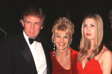Donald Trump, Ivana Trump et Ivanka Trump en 1998.