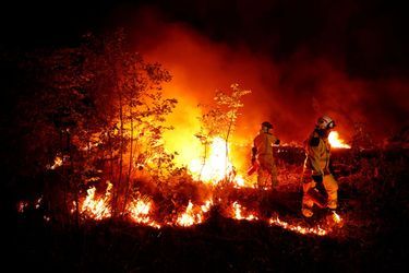 La nuit a de nouveau été difficile pour les pompiers en Gironde.