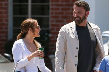 Jennifer Lopez et Ben Affleck à Los Angeles le 2 juillet 2022.