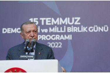 Le président turc, Recep Tayyip Erdogan