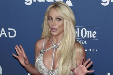 Britney Spears au GLAAD Media Awards à Los Angeles, le 12 avril 2018.