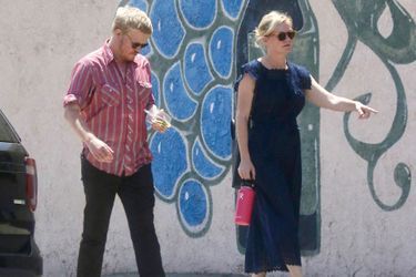 Kirsten Dunst et son mari Jesse Plemons à Los Angeles, le 27 juillet 2022.