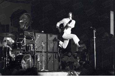 L’un des moments forts du festival de Wight: le concert des Who, le 29 août 1970, avec Pete Townshend à la guitare et Keith Moon à la batterie.