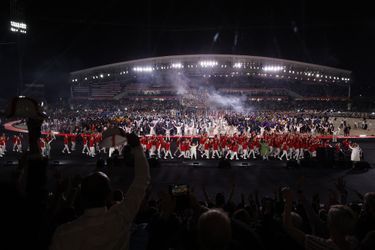 Cérémonie d&#039;ouverture des Commonweath Games de Birmingham, au Alexander Stadium, le 28 juillet 2022.