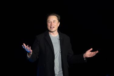 Elon Musk en février 2022.
