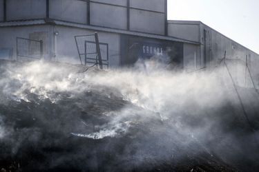 Un incendie s'est propagé dans les studios de Cinecittà à Rome, lundi 1er août. 