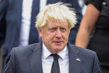 Boris Johnson le 1er août 2022.