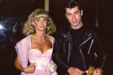 Olivia Newton-John et John Travolta lors de la première de «Grease» en juin 1978.