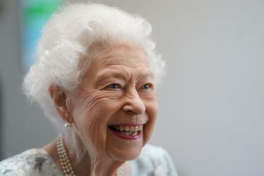 La reine Elizabeth II à Maidenhead dans le Berkshire, le 15 juillet 2022 