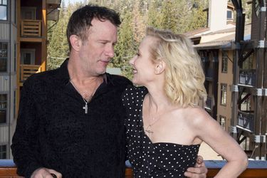 Anne Heche et Thomas Jane au 3ème Festival du Film de Mammoth en Californie en 2020.