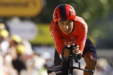 Nairo Quintana, le 23 juillet, lors du Tour de France.