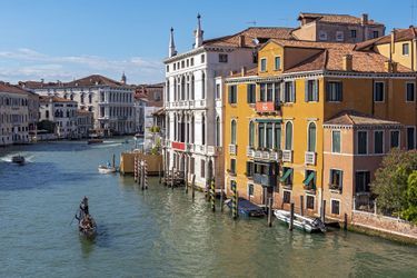 Le Grand Canal à Venise, Italie.