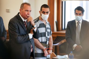 Hadi Matar au tribunal de Mayville, dans l'Etat de New York.