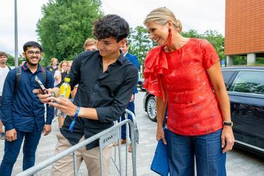 La reine Maxima des Pays-Bas en Natan à Delft, le 24 août 2022
