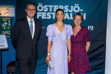 La princesse Victoria de Suède à Stockholm, le 25 août 2022