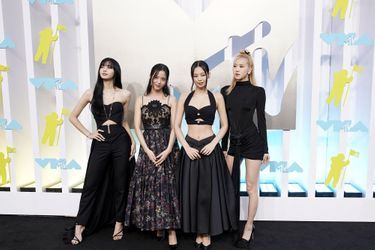 Blackpink participe pour la première fois aux Video Music Awards, le 28 août 2022.