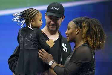Serena Williams avec son mari Alexis Ohanian et leur petite Alexis Olympia Ohanian Jr.