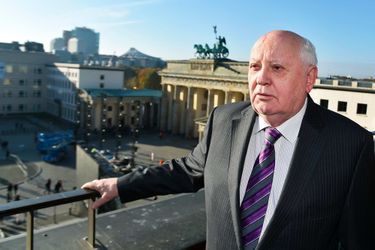 Mikhail Gorbatchev à Berlin en novembre 2014   Jens Kalaenepicture alliance via Getty Images