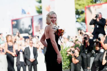 Cate Blanchett, star de «Tar», était resplendissante sur le tapis rouge de la Mostra de Venise, ce jeudi 1er septembre.