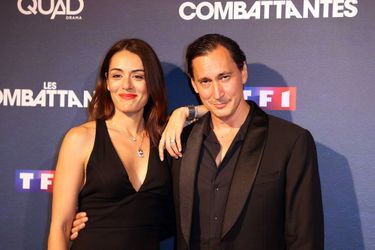 Sofia Essaidi et Grégoire Colin figurent au casting de «Les Combattantes», au cinéma Gaumont Marignan, à Paris, le 5 septembre 2022. 