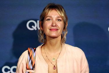 Caroline Anglade assiste à l'avant-première du téléfilm de TF1 «Les Combattantes», au cinéma Gaumont Marignan, à Paris, le 5 septembre 2022. 