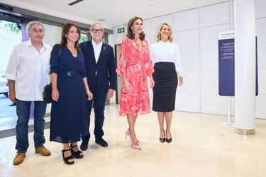 La reine Letizia d'Espagne à Lerida, le 6 septembre 2022