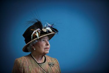 La reine Elizabeth II, en 2012, à King's College.