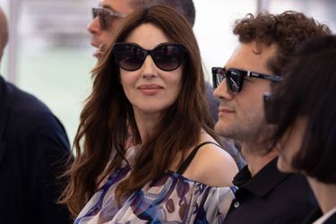 Arrivée de la star de la Mostra, Monica Bellucci, à Venise, le 8 septembre 2022. 