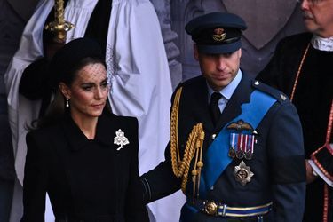 Le duc et la duchesse de Cambridge, le 14 septembre 2022.