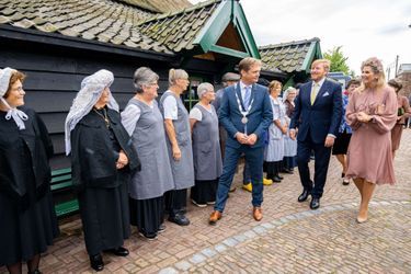 La reine Maxima et le roi Willem-Alexander des Pays-Bas en visite provinciale dans le Peel, le 15 septembre 2022