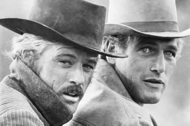 Robert Redford et Paul Newman dans «Butch Cassidy et le Kid» en 1969.