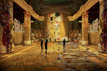 En 2019, l'ouverture du Hall des lumières avec Klimt à l'affiche.