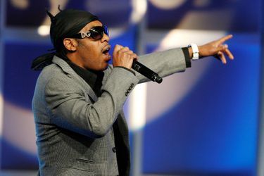 Le rappeur Coolio en 2008 lors d'un concert. L'artiste est mort à 59 ans.