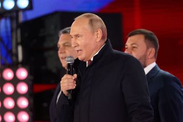 Vladimir Poutine a assuré vendredi que la Russie remportera "la victoire" dans son conflit avec l'Ukraine, lors d'un concert sur la Place Rouge dans le centre de Moscou pour célébrer l'annexion de quatre territoires ukrainiens.