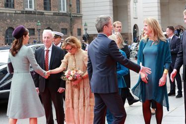 La princesse Mary et le prince héritier Frederik de Danemark à Copenhague, le 4 octobre 2022