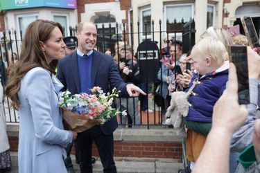 Le prince William et Kate Middleton en visite officielle en Irlande du Nord, le 6 octobre 2022.