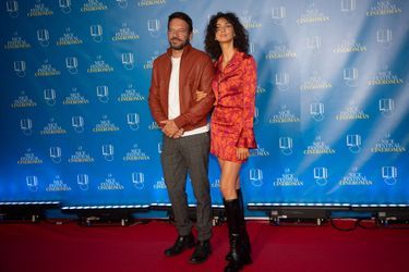 Samuel Le Bihan et Stefania Cristian au festival Cinéroman de Nice le 6 octobre 2022.