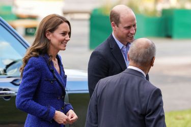 Kate Middleton et le prince William à la Copper Box Arena du Queen Elizabeth Olympic Park à Londres, le 13 octobre 2022.