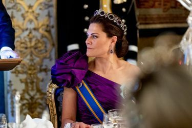 La princesse héritière Victoria de Suède à Stockholm, le 11 octobre 2022